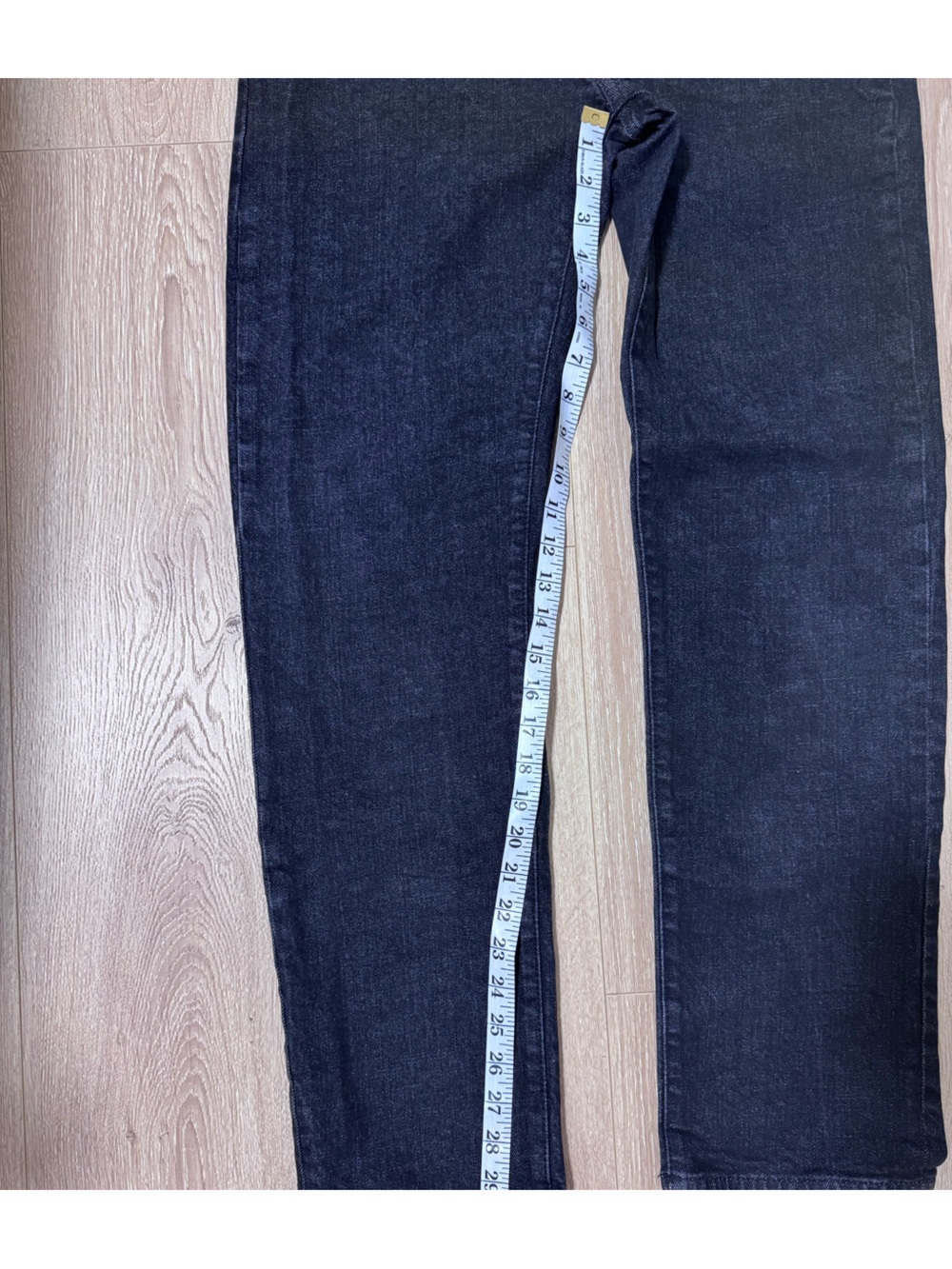 Gap Mens Jeans 31x32 Straight Fit Black Rinse GapFlex Denim FA23 Stretch - Picture 4 of 8